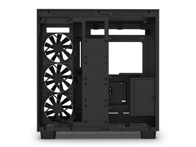 Кутия NZXT H9 Flow Matte Black, USB 3.2 Gen 1 x2, Type-C x1, Audio Jack x1, ATX