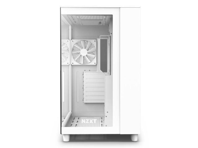 Кутия NZXT H9 Flow Matte White, USB 3.2 Gen 1 x2, Type-C x1, Audio Jack x1, ATX