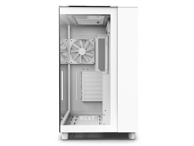 Кутия NZXT H9 Flow Elite Matte White, USB 3.2 Gen 1 x2, Type-C x1, Audio Jack x1, ATX