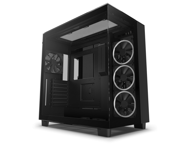 Кутия NZXT H9 Flow Elite Matte Black, USB 3.2 Gen 1 x2, Type-C x1, Audio Jack x1, ATX