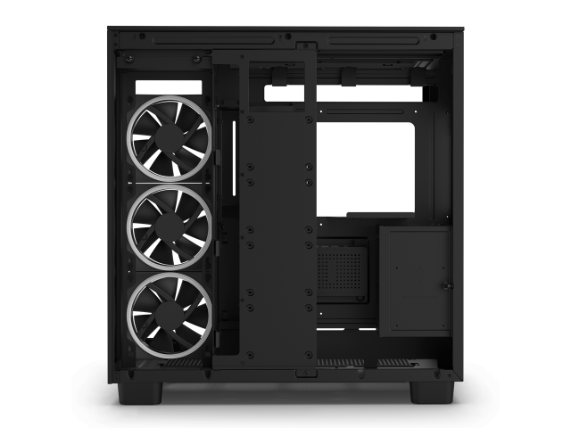 Кутия NZXT H9 Flow Elite Matte Black, USB 3.2 Gen 1 x2, Type-C x1, Audio Jack x1, ATX