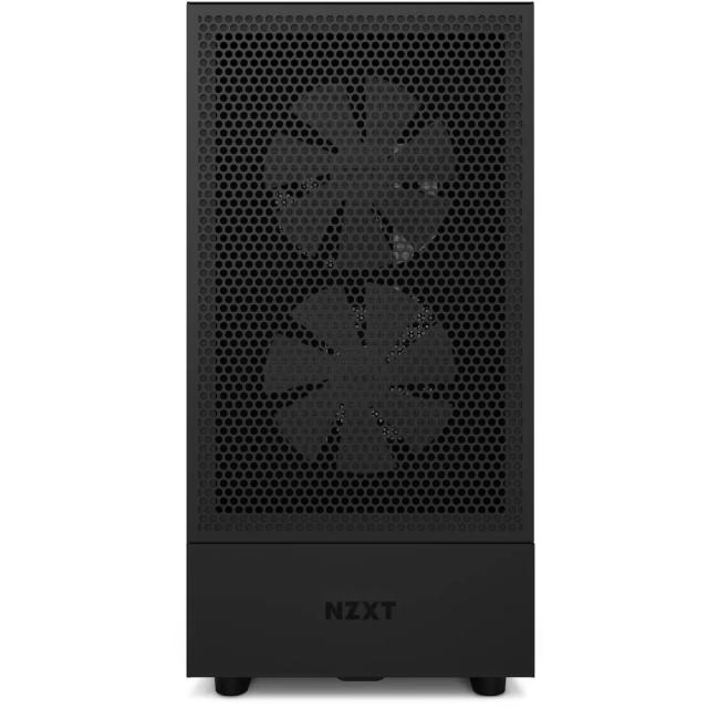 Кутия NZXT H5 Flow RGB Matte Black, Mid-Tower,  USB 3.2 Gen 1 x1, USB 3.2 Gen 2 x1, Headset Audio Jack:1, ATX