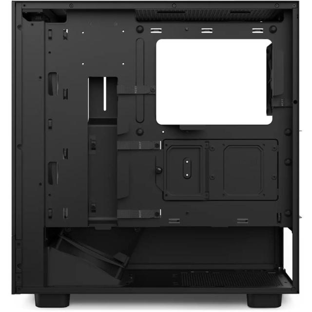 Кутия NZXT H5 Flow RGB Matte Black, Mid-Tower,  USB 3.2 Gen 1 x1, USB 3.2 Gen 2 x1, Headset Audio Jack:1, ATX