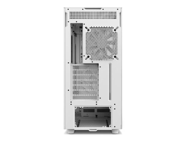 Кутия NZXT H7 Flow RGB Matte White Mid-Tower, USB 3.2 Gen 1 x2, USB 3.2 Gen 2 x1, Headset Audio Jack: x1, ATX