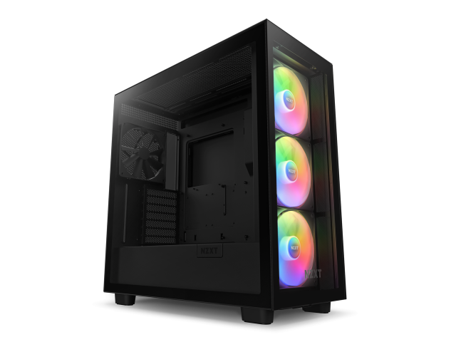 Кутия NZXT H7 Elite 2023 Matte Black Mid-Tower, USB 3.2 Gen 1 x2, USB 3.2 Gen 2 x1, Headset Audio Jack: x1, ATX