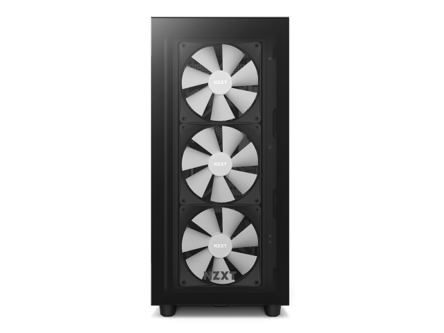 Кутия NZXT H7 Elite 2023 Matte Black Mid-Tower, USB 3.2 Gen 1 x2, USB 3.2 Gen 2 x1, Headset Audio Jack: x1, ATX