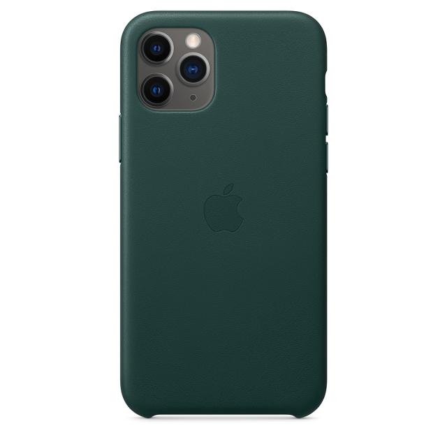 Калъф Apple iPhone 11 Pro Leather Case - Forest Green (Seasonal Autumn 2019)