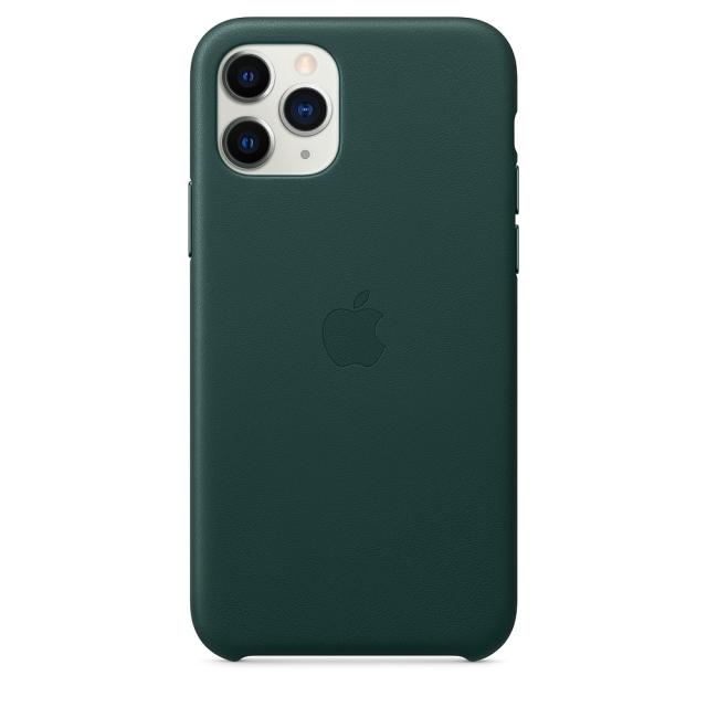 Калъф Apple iPhone 11 Pro Leather Case - Forest Green (Seasonal Autumn 2019)