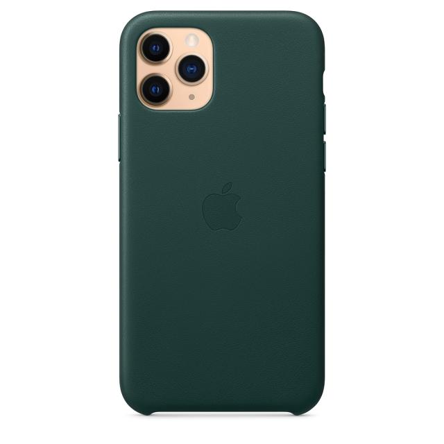 Калъф Apple iPhone 11 Pro Leather Case - Forest Green (Seasonal Autumn 2019)