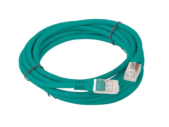 Кабел Lanberg patch cord CAT.5E FTP 3m, green