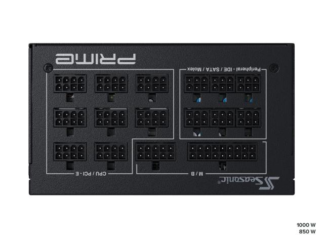 Захранване Seasonic 1000W, PRIME GX-1000, Full Modular, Active PFC, 80 PLUS GOLD