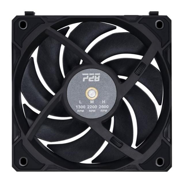 Вентилатор Lian Li UNI P28 - 120mm, 4-pin, Черен