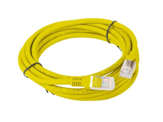 Кабел Lanberg patch cord CAT.5E FTP 3m, yellow