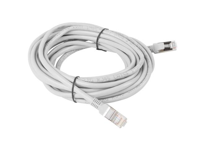 Кабел Lanberg patch cord CAT.5E FTP 5m, grey