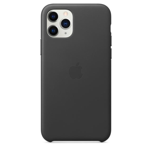 Калъф Apple iPhone 11 Pro Leather Case - Black