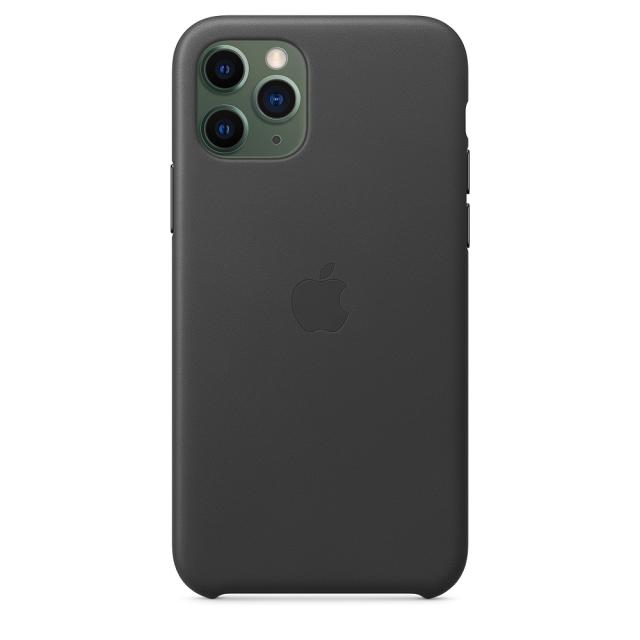Калъф Apple iPhone 11 Pro Leather Case - Black