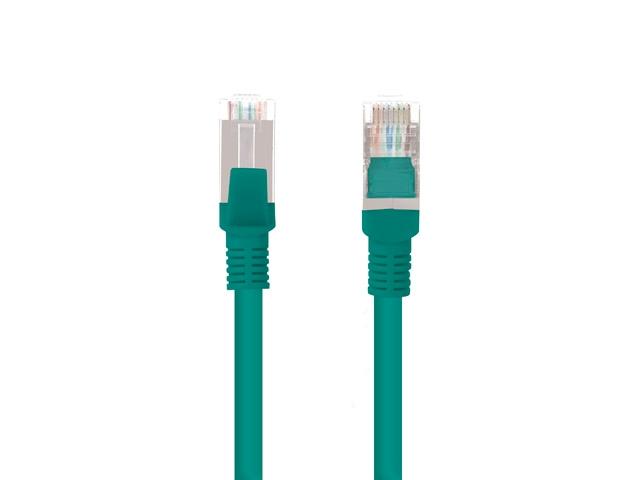 Кабел Lanberg patch cord CAT.5E FTP 10m, green