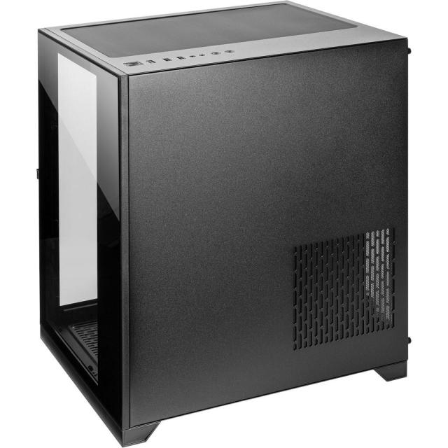 Кутия InterTech C-702 DIORAMA, Middle Tower, 1x USB 3.0, 2x USB 3.0, ATX, μATX, ITX