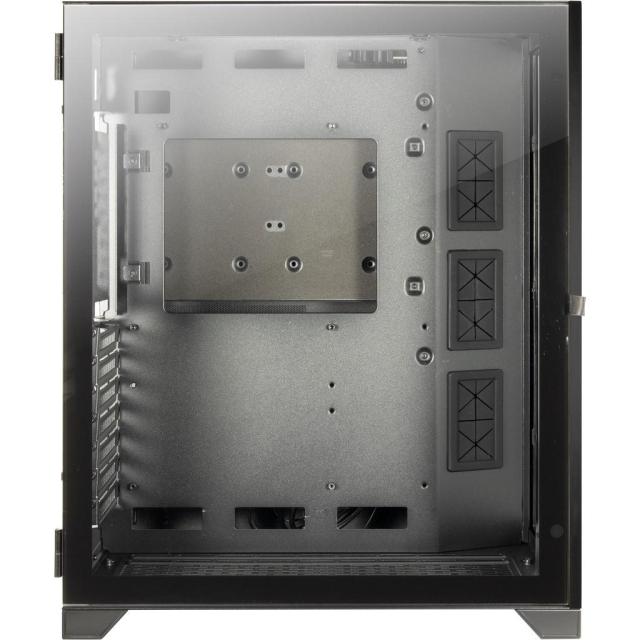 Кутия InterTech C-702 DIORAMA, Middle Tower, 1x USB 3.0, 2x USB 3.0, ATX, μATX, ITX