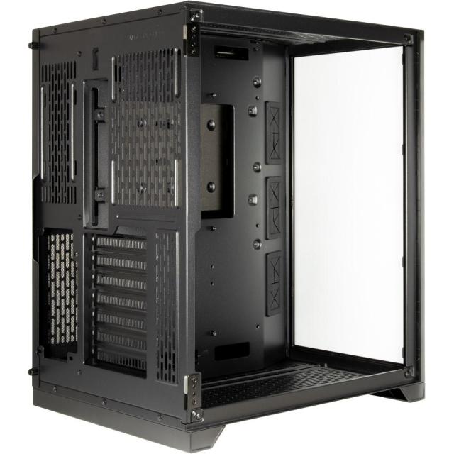 Кутия InterTech C-702 DIORAMA, Middle Tower, 1x USB 3.0, 2x USB 3.0, ATX, μATX, ITX