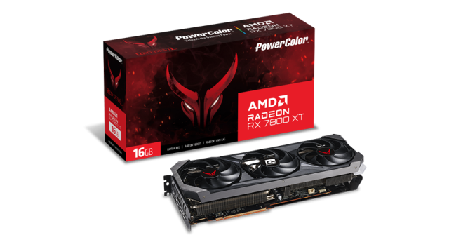 Видео карта POWERCOLOR AMD RADEON RX 7800 XT Red Devil, 16GB GDDR6, 256-bit, HDMI, 3xDP