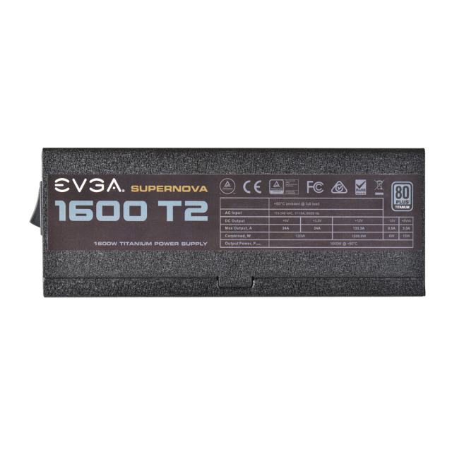Захранващ блок EVGA SuperNova 1600 T2 1600W 80+ Titanium, Fully Modular
