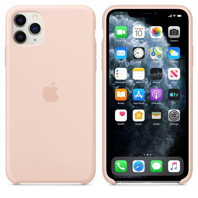 Калъф Apple iPhone 11 Pro Max Silicone Case - Pink Sand