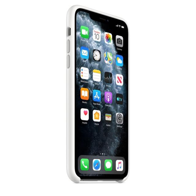Калъф Apple iPhone 11 Pro Max Silicone Case - White
