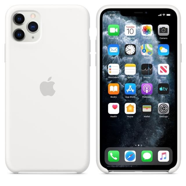 Калъф Apple iPhone 11 Pro Max Silicone Case - White