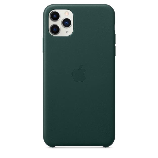 Калъф Apple iPhone 11 Pro Max Leather Case - Forest Green (Seasonal Autumn 2019)