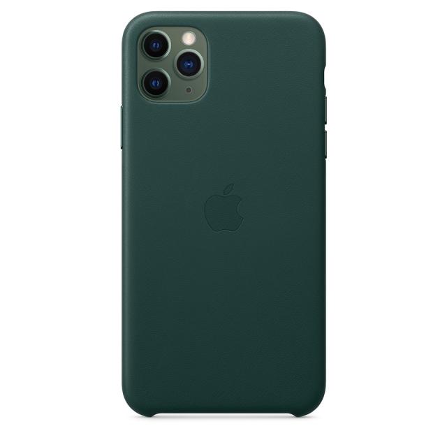Калъф Apple iPhone 11 Pro Max Leather Case - Forest Green (Seasonal Autumn 2019)