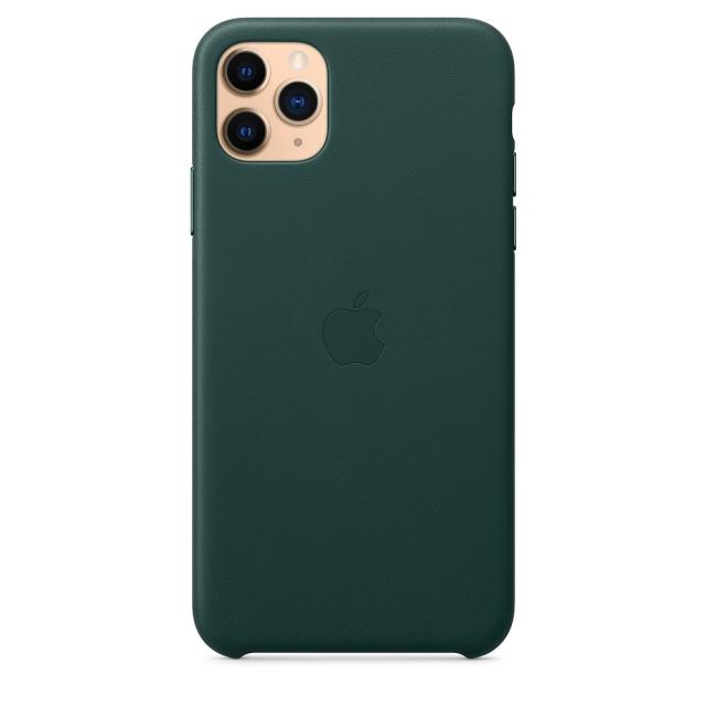 Калъф Apple iPhone 11 Pro Max Leather Case - Forest Green (Seasonal Autumn 2019)