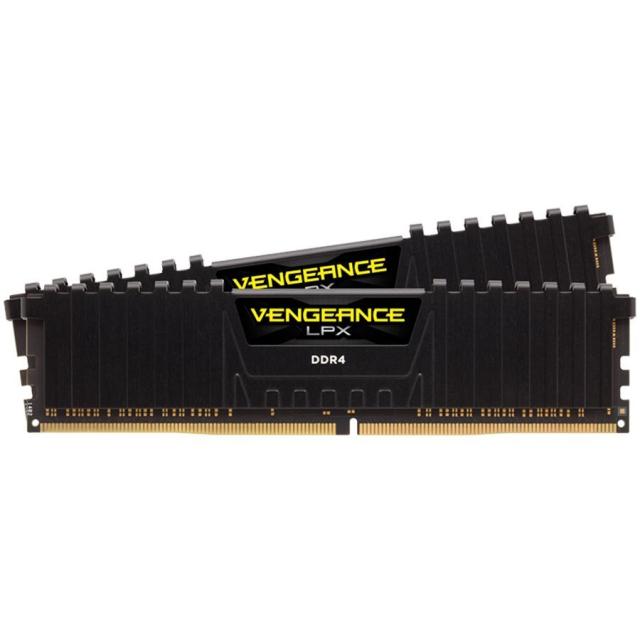 Памет Corsair Vengeance LPX Black, 32GB (2x16GB), 3600MHz DDR4, 1.35V