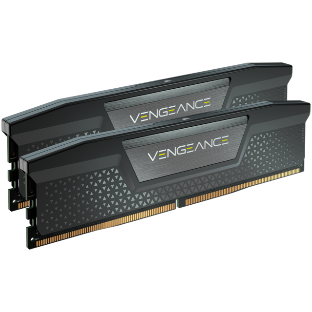 Памет Corsair VENGEANCE Black Heatspreader 64GB (2x32GB) DDR5, CL30-36-36-76, 1.35V