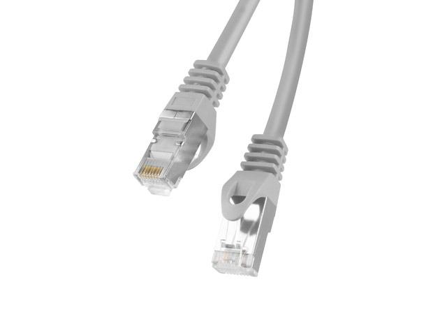 Кабел Lanberg patch cord CAT.6 FTP 20m, grey