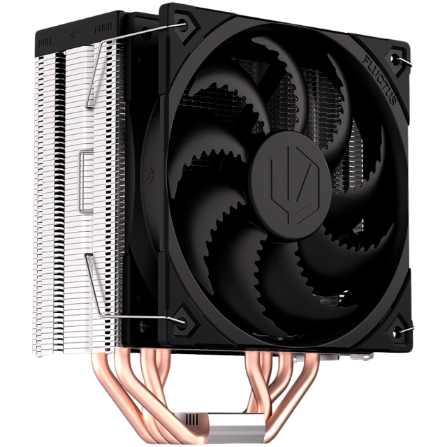 Охладител Endorfy 5, 1x FLUCTUS 120 PWM fan, TDP 220W, Intel LGA 115x/1200/1700/775/1366/2011/2066, AMD AM5/AM4/AM3+/AM2+/FM2+/FM1, 155×127×77mm