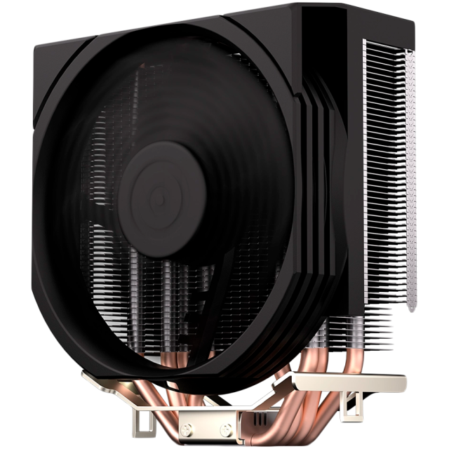 Охладител за процесор Endorfy Spartan 5 MAX, CPU Air Cooler, 1x FLUCTUS 120 PWM fan, TDP 180W, Intel LGA 115x/1200/1700/2011/2066, AMD AM5/AM4/AM3+/AM2+/FM2+/FM1