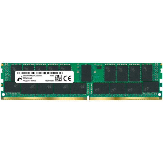 Памет Micron DDR4 RDIMM 32GB 2Rx4 3200 CL22 (8Gbit) (Single Pack)