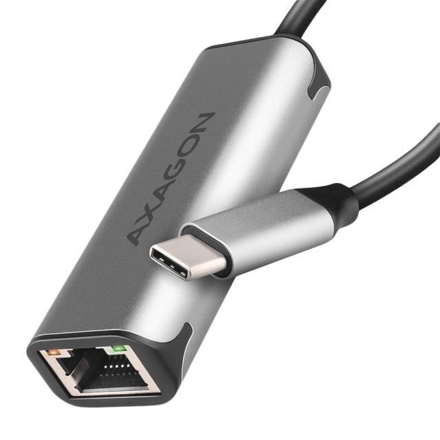 Мрежови адаптер AXAGON ADE-25RC, USB Type-C(м) / 1x 10/100/1000/2500 RJ45