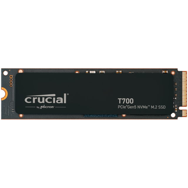 Crucial T700 SSD 2TB PCIe Gen5 NVMe M.2 (2280)