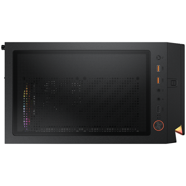 Кутия COUGAR Purity RGB, USB 3.0 x 2, USB 2.0 x 1, Mic x 1 / Audio x 1, Mini ITX / Micro ATX, черна