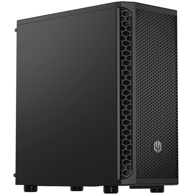 Кутия Endorfy Ventum 300 Solid, Mid-Tower, 2x USB-A (3.1 GEN 1), 1x Audio/1x Mic, ATX/mATX/mITX