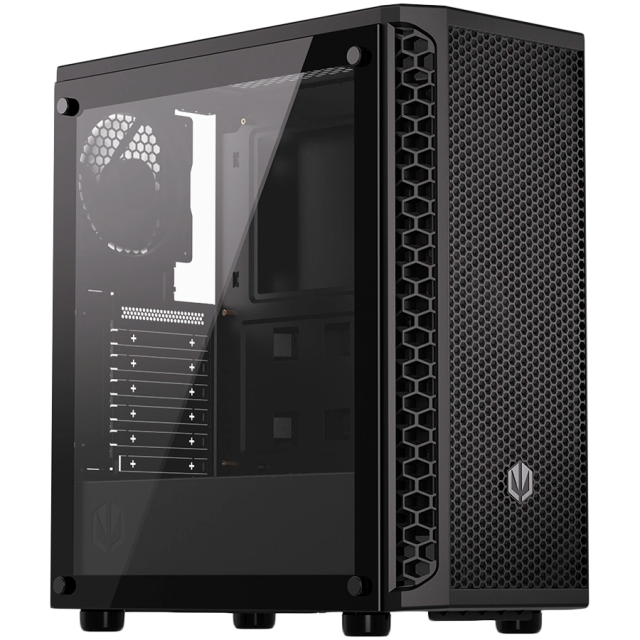 Кутия Endorfy Signum 300 Air, Mid-Tower, 2x USB-A (3.1 GEN 1), 1x Audio/1x Mic, ATX/mATX/mITX