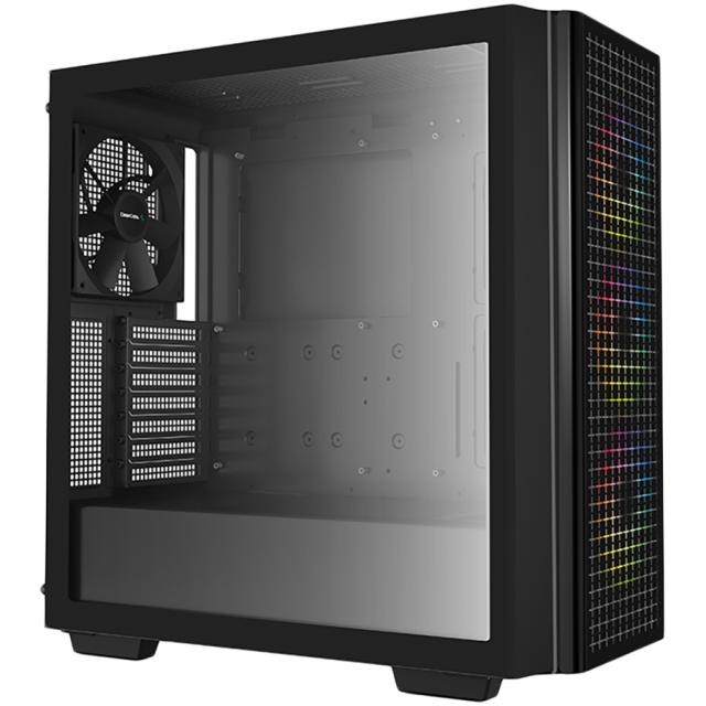 Кутия DeepCool CG540 ARGB, 2x USB3.0, 1xAudio, Mid Tower, Mini-ITX/Micro-ATX/ATX/E-ATX