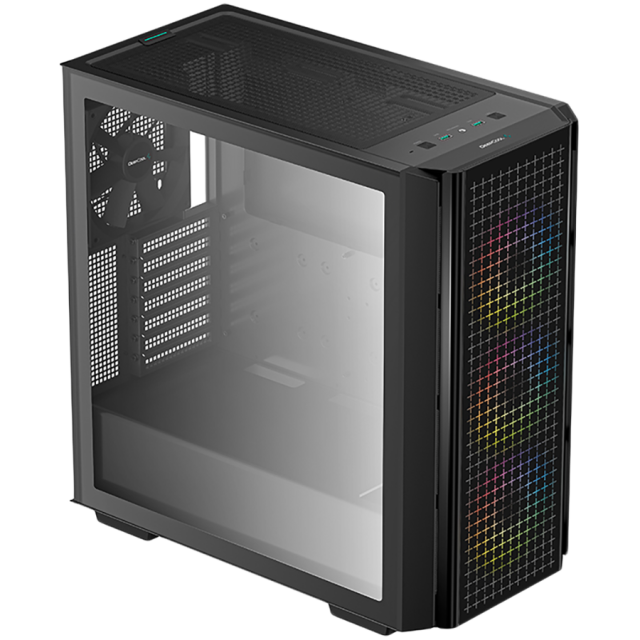 Кутия DeepCool CG540 ARGB, 2x USB3.0, 1xAudio, Mid Tower, Mini-ITX/Micro-ATX/ATX/E-ATX