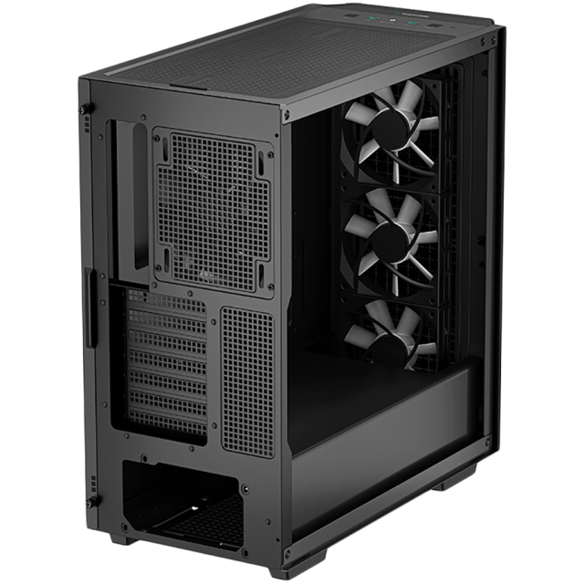 Кутия DeepCool CG540 ARGB, 2x USB3.0, 1xAudio, Mid Tower, Mini-ITX/Micro-ATX/ATX/E-ATX