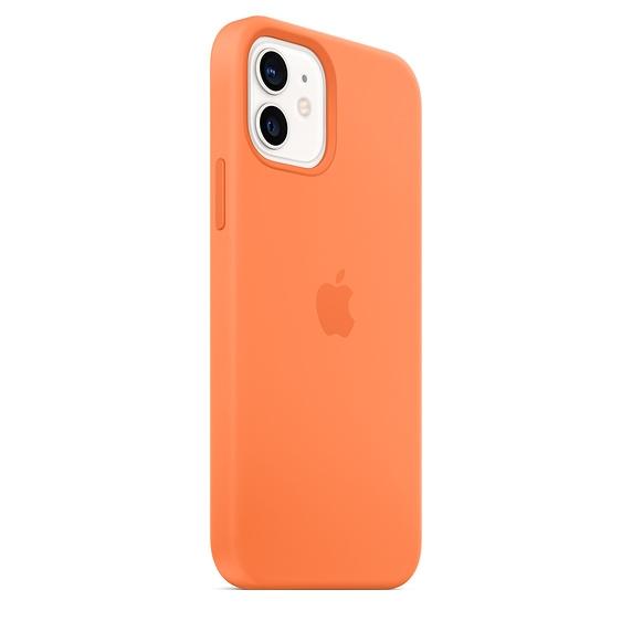 Калъф Apple iPhone 12/12 Pro Silicone Case with MagSafe - Kumquat (Seasonal Fall 2020)