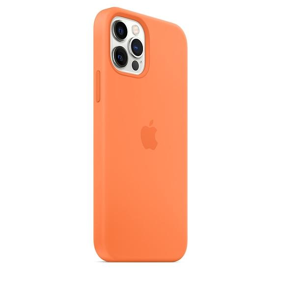 Калъф Apple iPhone 12/12 Pro Silicone Case with MagSafe - Kumquat (Seasonal Fall 2020)