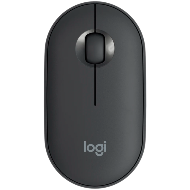 Мишка Logitech Pebble 2 M350s, Bluetooth, оптична (1000dpi), графит