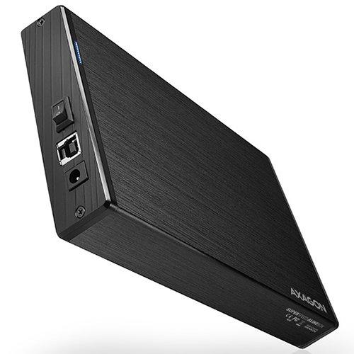 Кутия Axagon EE35-XA3, HDD диск 3.5"(8.89 cm), USB 3.0 Тype-B, SATA, черна